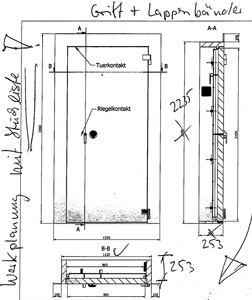 Tresorraumtür Klasse 3 sofort lieferbar